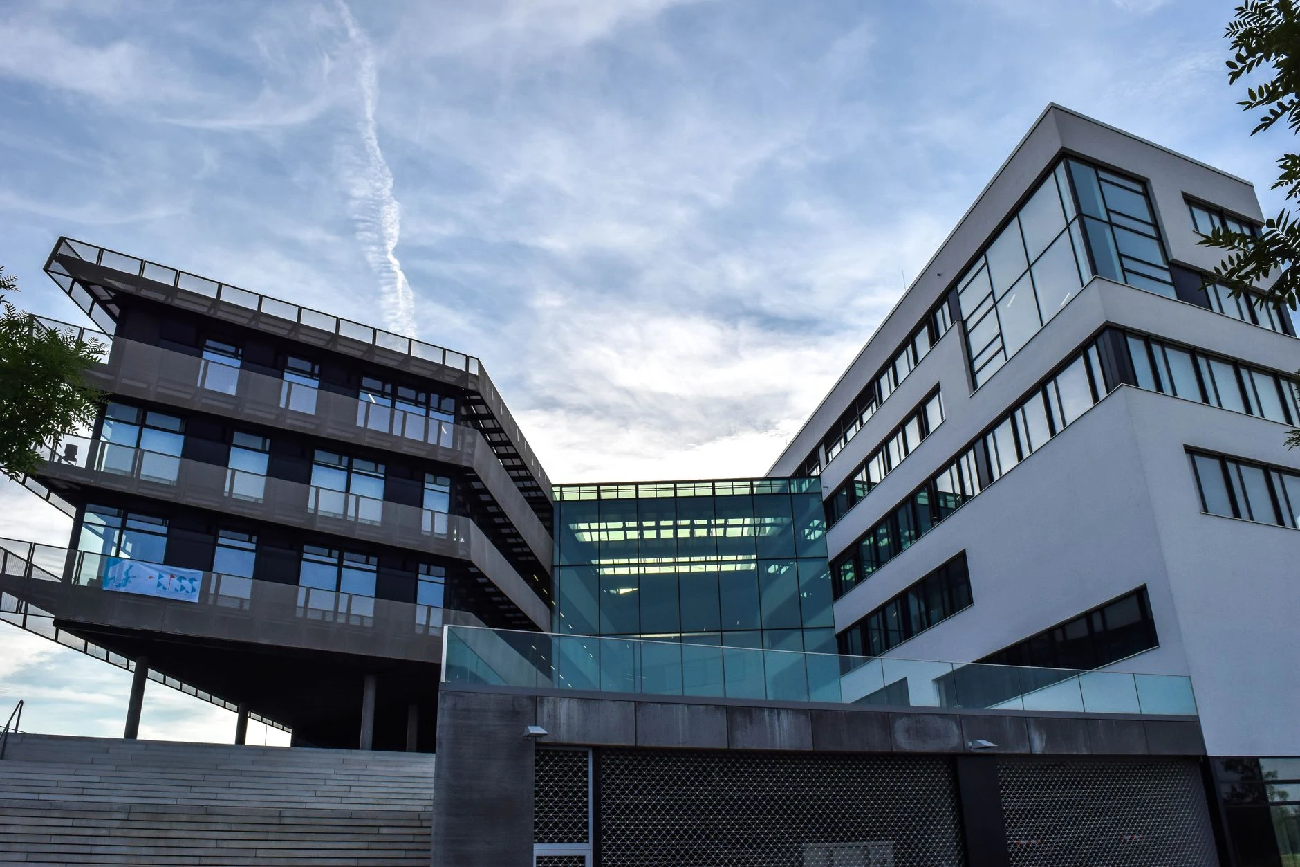 ** Modern corporate and industrial campus representing corporate term-loan funding.
