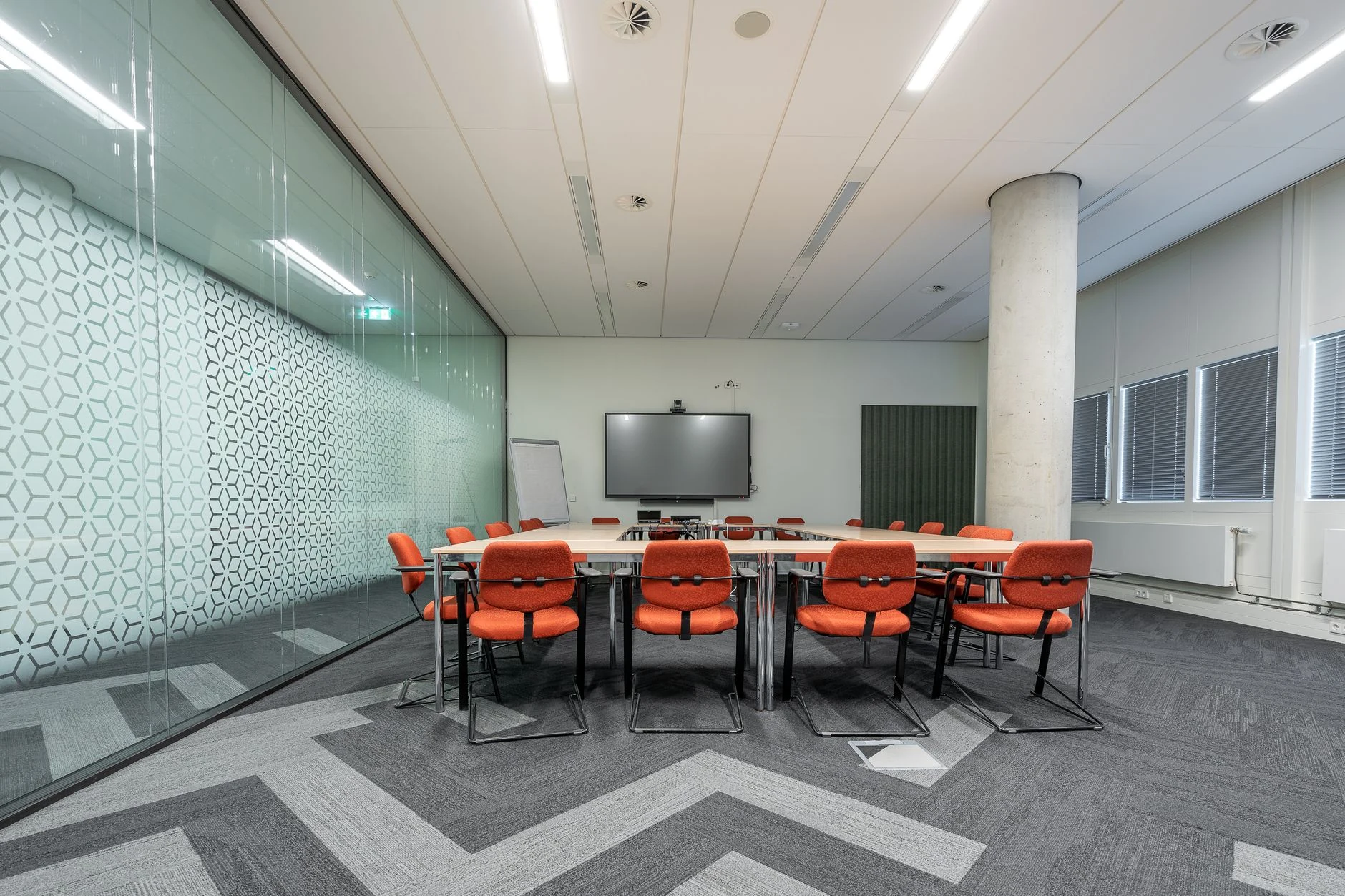 Institutional investment boardroom