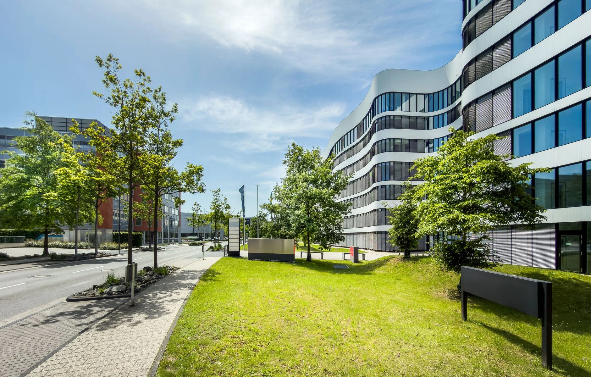 Corporate campus and industrial infrastructure