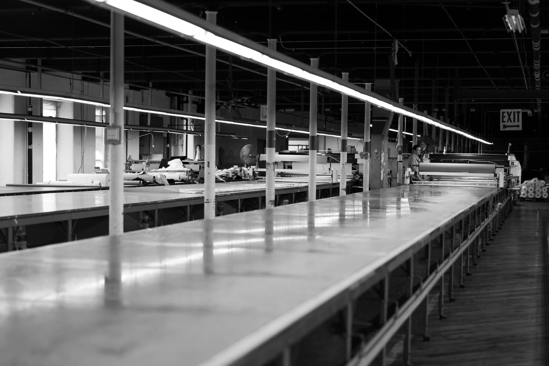 Modern manufacturing floor for MSME finance